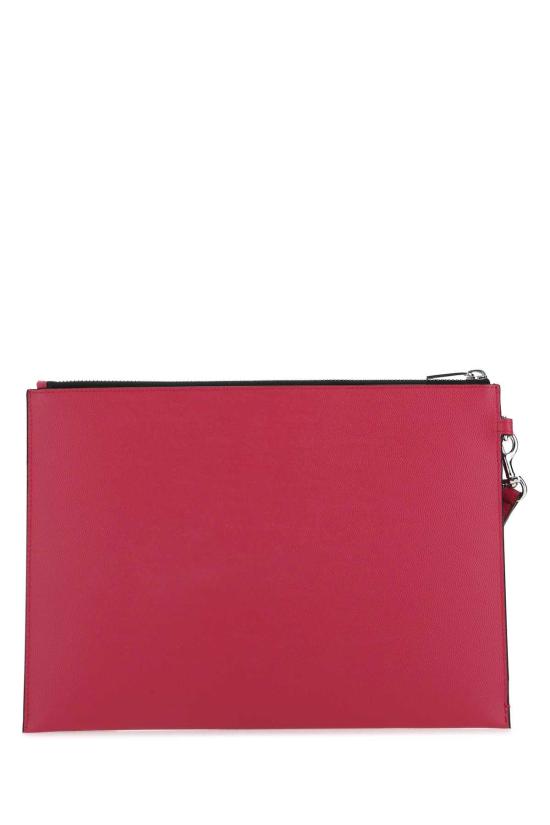  생로랑 그랑 드 뿌드르 엠보스 레더 파리 지퍼 태블릿 홀더 683865BTY9N 5574 PINK - SAINT LAURENT