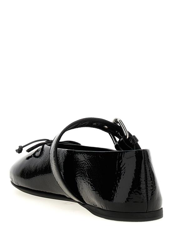  미우미우 플랫 슈즈 MI302936BM BLACK - MIU MIU