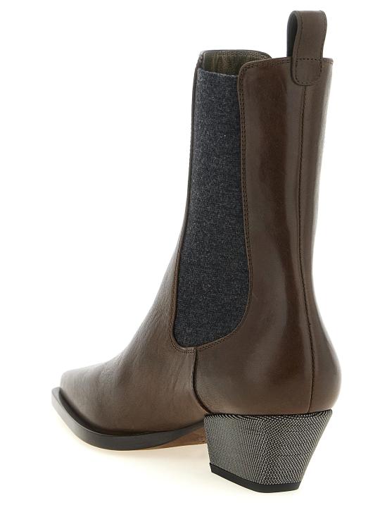 26FW 브루넬로 쿠치넬리 부츠 BR341057BM BROWN - BRUNELLO CUCINELLI