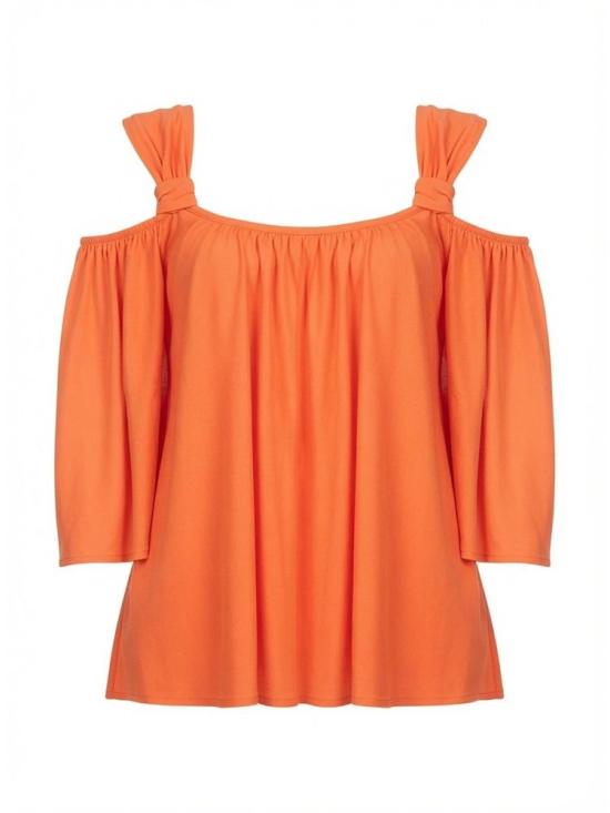  핑코 블라우스 1G129C Y2XE H05 S Pinko ORANGE