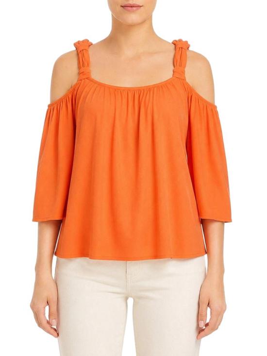  핑코 블라우스 1G129C Y2XE H05 S Pinko ORANGE - PINKO