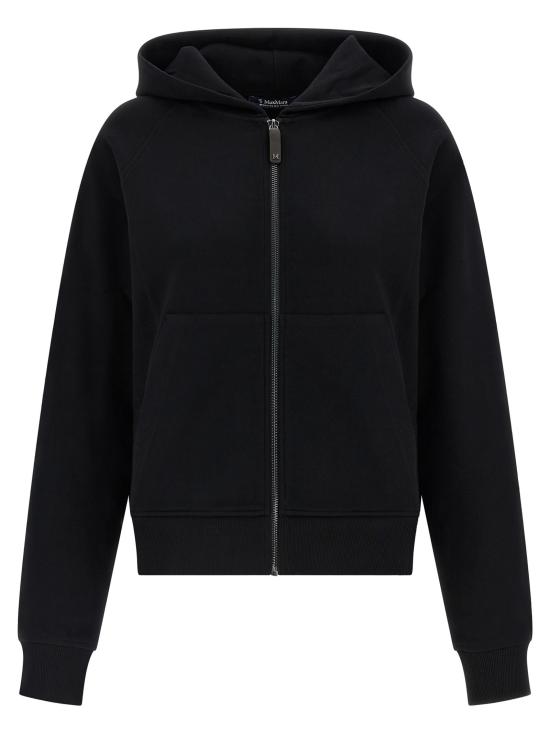 26FW 에스막스마라 후드 티셔츠 MA341316BM BLACK