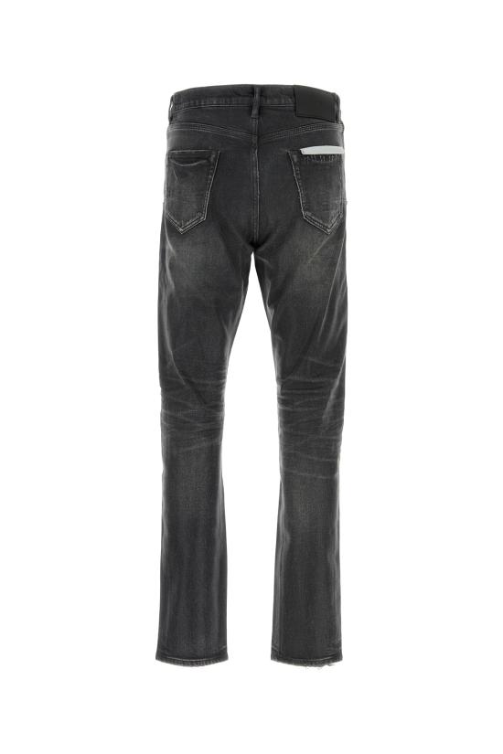  퍼플데님 데님 팬츠 P005DDCV125 BLACK - PURPLE DENIM