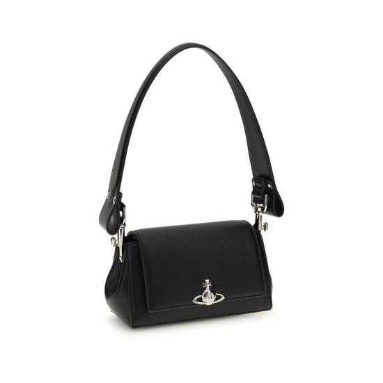 26FW 비비안웨스트우드 헤이즐 스몰 숄더백 VI4603000WWS0026N401BB BLACK - VIVIENNE WESTWOOD