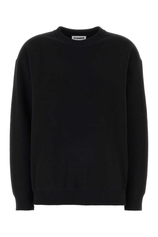 26FW 질샌더 스웨터 J02GU0122J20128 001 BLACK