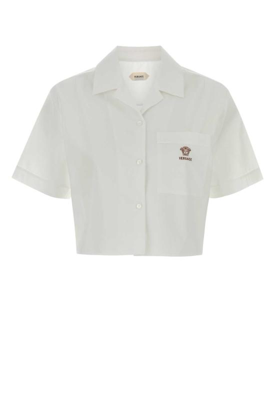 26FW 베르사체 셔츠 10256801A13878 1W000 WHITE
