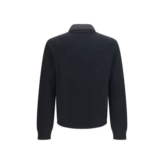 26FW 프라다 울 하이브리드 재킷 PRUMG472SOOO6241F0002BB BLACK - PRADA