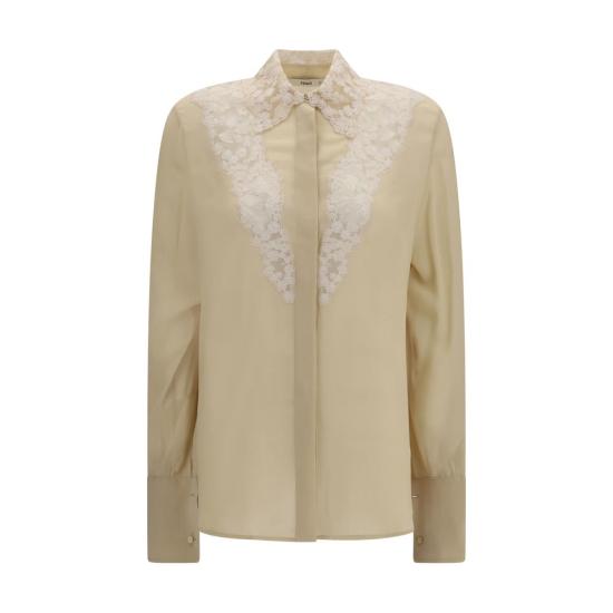 26FW 펜디 셔츠 FEFS8381B1UKF0NK9BB BEIGE