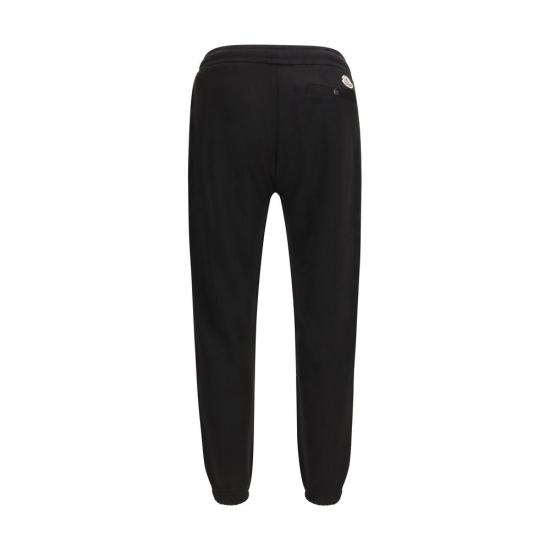 26FW 몽클레어 코튼 블렌드 트랙 팬츠 MOL20918H0001889B3P999BB BLACK - MONCLER