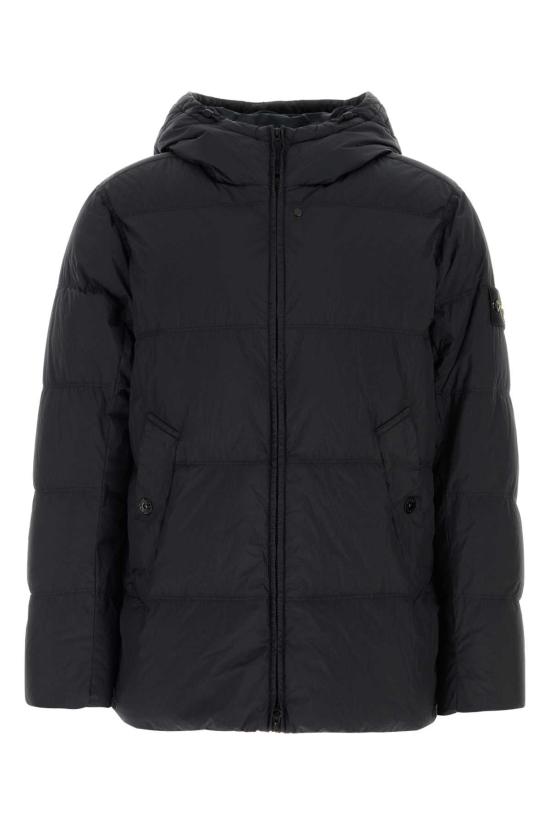 26FW 스톤 아일랜드 크링클 렙스 NY 패딩 재킷 L2S154100037S0A23 V0020 BLACK