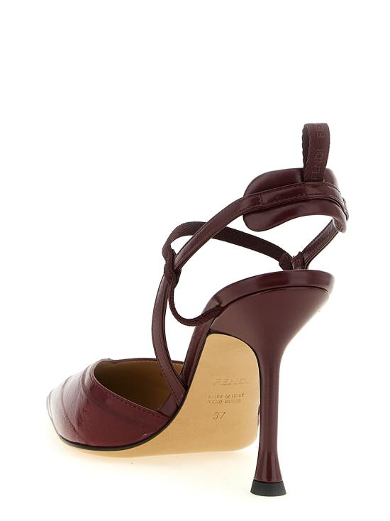 26FW 펜디 힐/펌프스 FE341239BM RED - FENDI