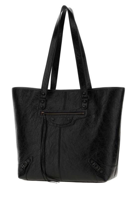 26FW 발렌시아가 르 시티 카바스 백 8731742ABEK 1000 BLACK - BALENCIAGA