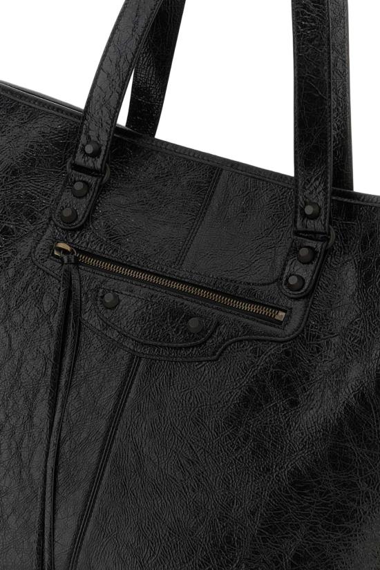 26FW 발렌시아가 르 시티 카바스 백 8731742ABEK 1000 BLACK - BALENCIAGA