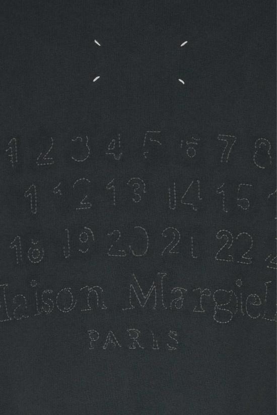 25FW 마르지엘라 뉴메릭 로고 후드 집업 S50HG0047M25017 855 CHARCOAL - MAISON MARGIELA