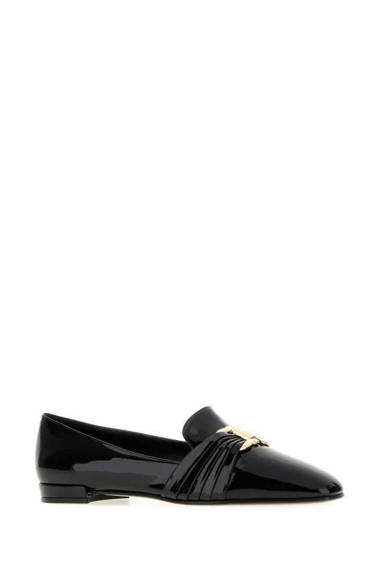 26FW 살바토레 페라가모 플랫 슈즈 01M0407953611C NERO BLACK - SALVATORE FERRAGAMO