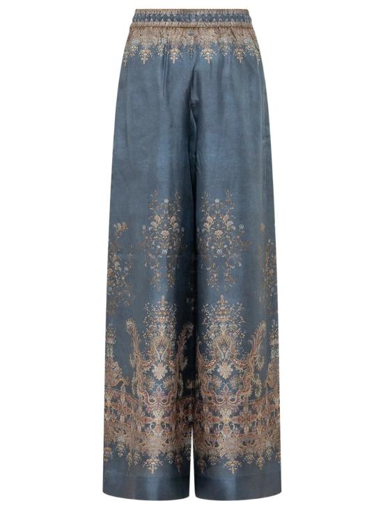 26FW 짐머만 스트레이트 팬츠 1111PF261 NAP NAVY PAISLEY - ZIMMERMANN