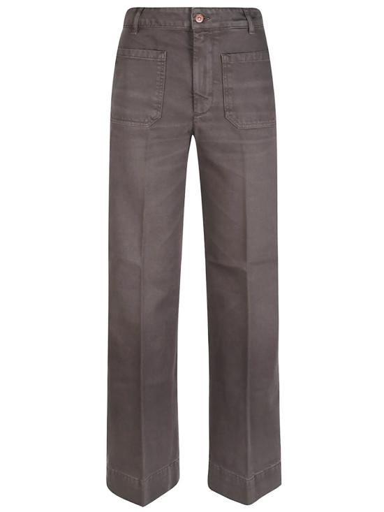 26FW 빅토리아 베컴 데님 팬츠 1426DJE007252R S 9985 FOSSIL GREY