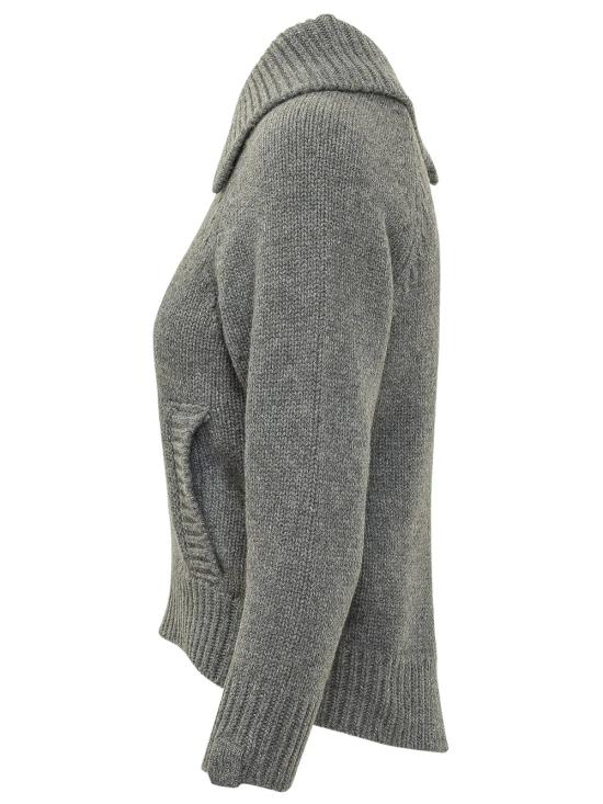 26FW 빅토리아 베컴 터틀넥 1426KJU007547A 9998 GRANITE - VICTORIA BECKHAM