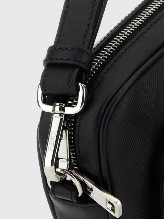 26FW 펜디 다이애그널 듀오 카메라백 7VA607APDO F0GXN Black - FENDI