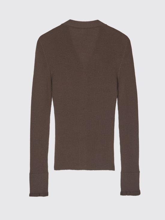 26FW 세실리아 반센 스웨터 26KNI52003 Brown - CECILIE BAHNSEN
