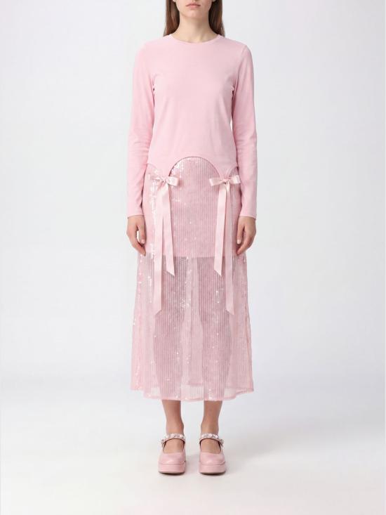 26FW 시몬로샤 반팔 티셔츠 53130571 SOFT Pink