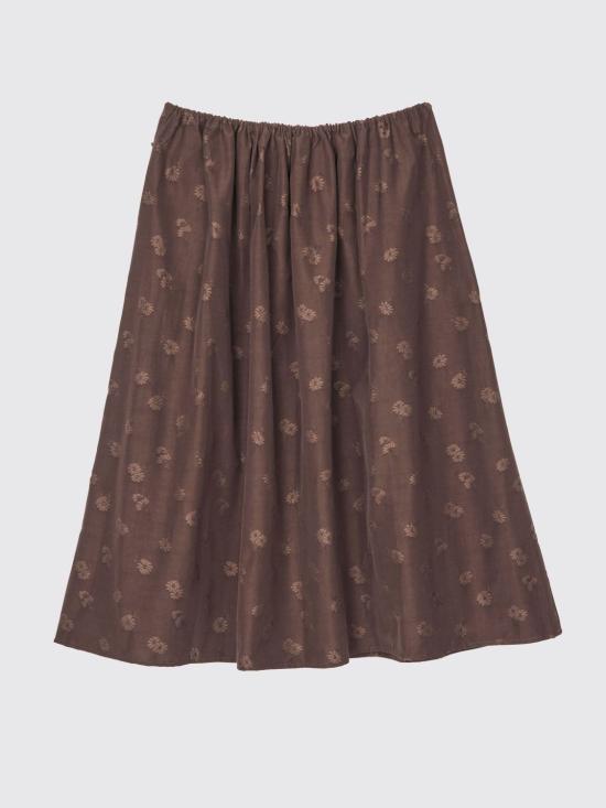 26FW 세실리아 반센 스커트 26RTW17016 Brown - CECILIE BAHNSEN
