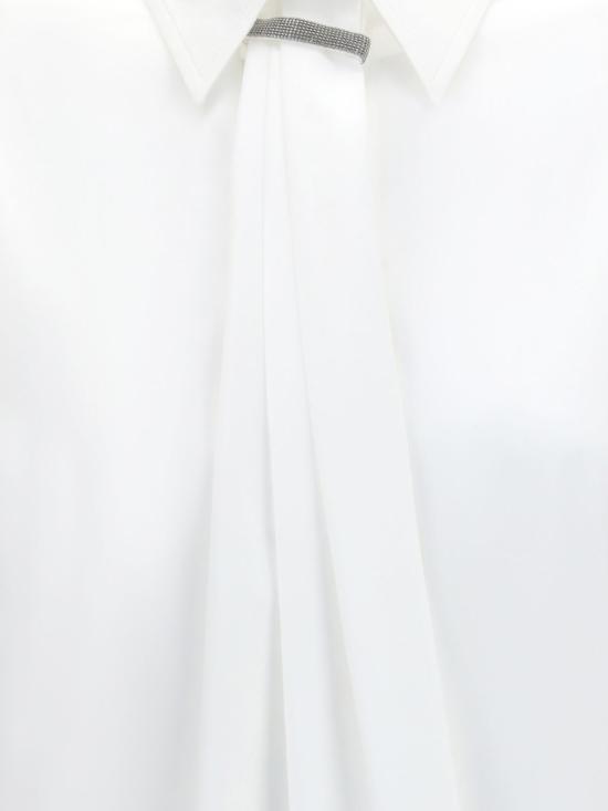 26FW 브루넬로 쿠치넬리 셔츠 MP091M2F06 C159 White - BRUNELLO CUCINELLI