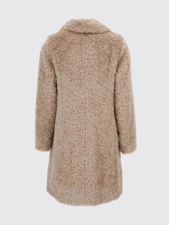 26FW 에르노 컬리 얼터너티브 퍼 코트 GC000503D12421 1985 Beige - HERNO