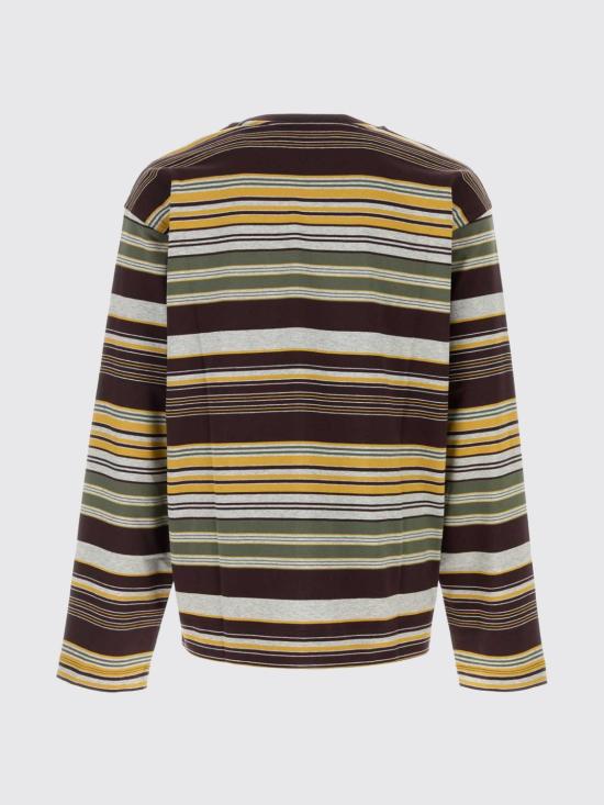 26FW 드리스 반 노튼 긴팔 티셔츠 2620211644605 358 Red - DRIES VAN NOTEN