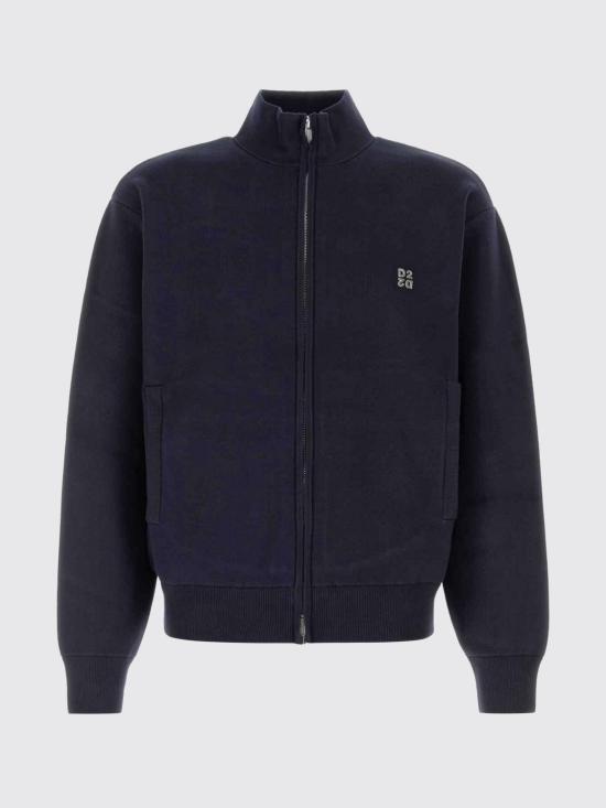 26FW 디스퀘어드2 긴팔 티셔츠 S74HA1637D13230 524 Navy - DSQUARED2