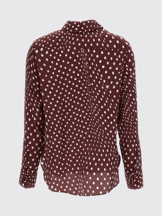 26FW 스텔라 맥카트니 셔츠 6200613IS217 6027 Burgundy - STELLA MCCARTNEY