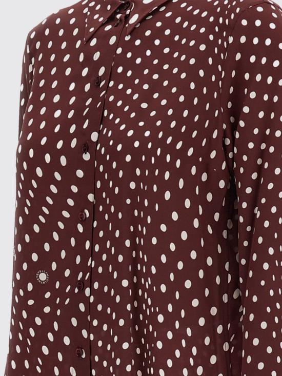 26FW 스텔라 맥카트니 셔츠 6200613IS217 6027 Burgundy - STELLA MCCARTNEY