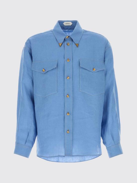 26FW 베르사체 셔츠 10256441A18546 1UR70 Blue - VERSACE