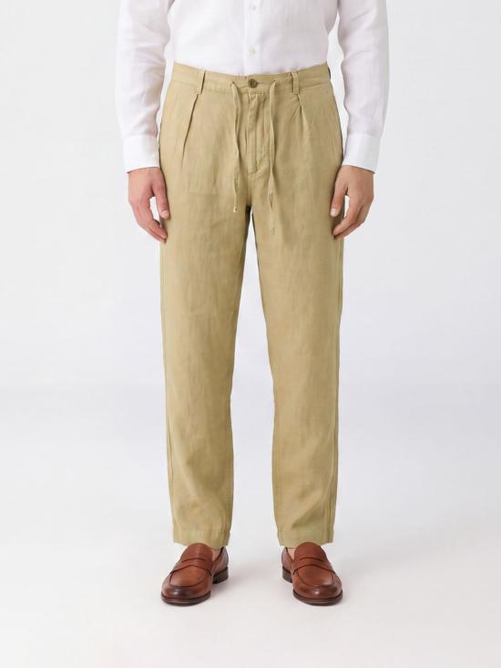 26FW 폴로 랄프로렌 스트레이트 팬츠 710971941 502 Beige