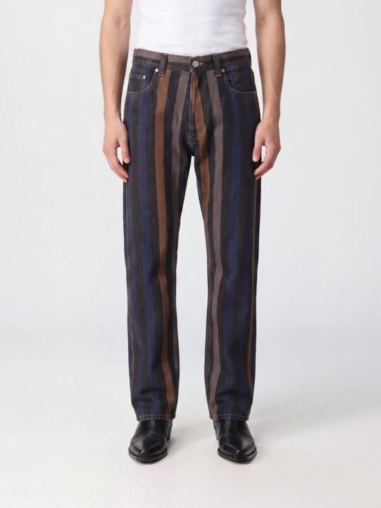 26FW 베르사체 데님 팬츠 10241301A18386 1D070 Striped
