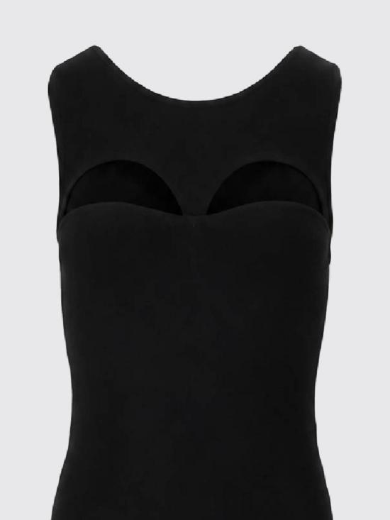 26FW 엘리자베타프랜치 롱 원피스 AM05B66E2 110 Black - ELISABETTA FRANCHI