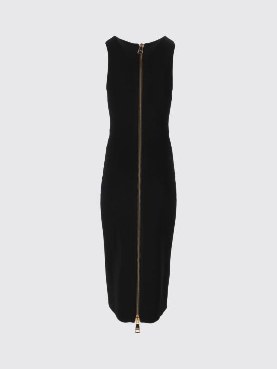 26FW 엘리자베타프랜치 롱 원피스 AM05B66E2 110 Black - ELISABETTA FRANCHI