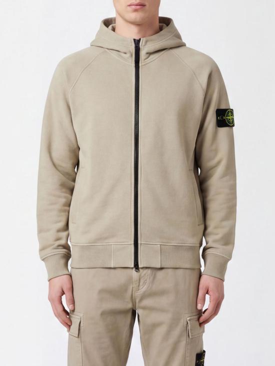 26FW 스톤 아일랜드 후드 티셔츠 5100062S01A1 V0095 Sand