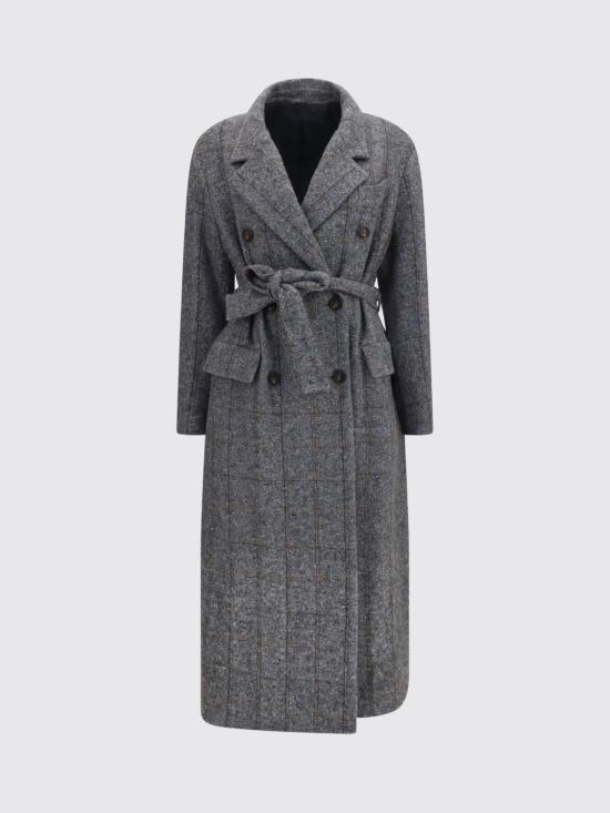 26FW 브루넬로 쿠치넬리 코트 MG5729937 C001 Grey - BRUNELLO CUCINELLI