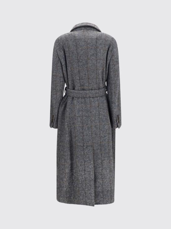 26FW 브루넬로 쿠치넬리 코트 MG5729937 C001 Grey - BRUNELLO CUCINELLI