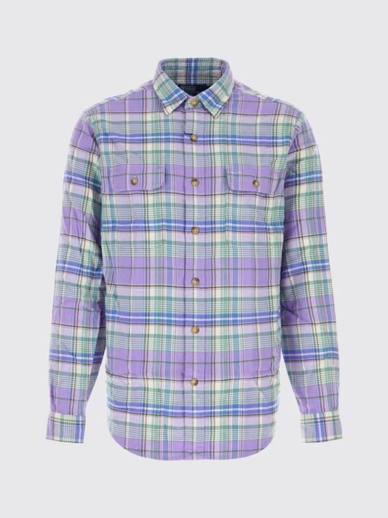 26FW 폴로 랄프로렌 셔츠 710B19883 001 Lavender - POLO RALPH LAUREN