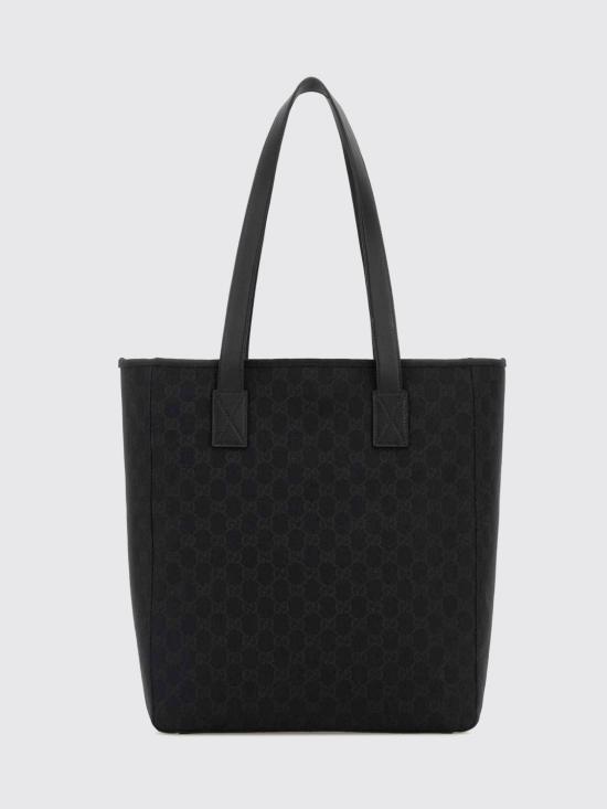 26FW 구찌 GG 캔버스 미디움 토트백 834796FAEPS 1060 Black - GUCCI