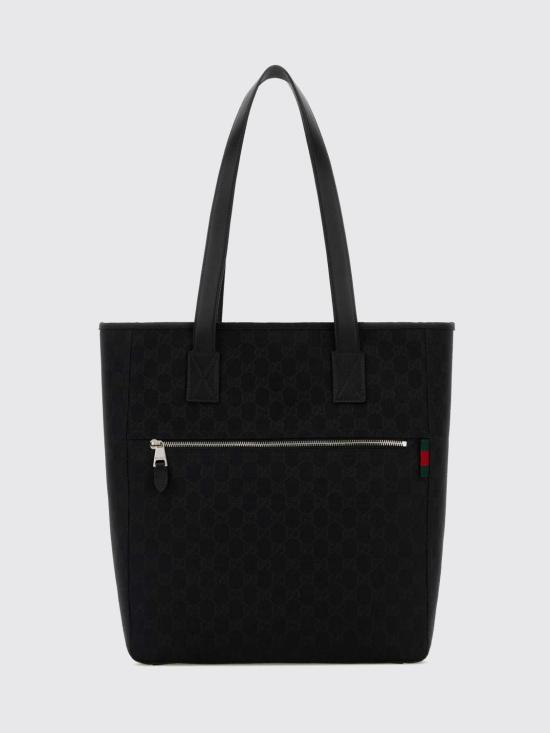 26FW 구찌 GG 캔버스 미디움 토트백 834796FAEPS 1060 Black