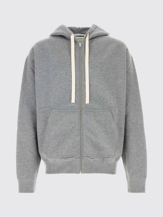 26FW 질샌더 긴팔 티셔츠 J22HG0118J20133 037 Grey - JIL SANDER