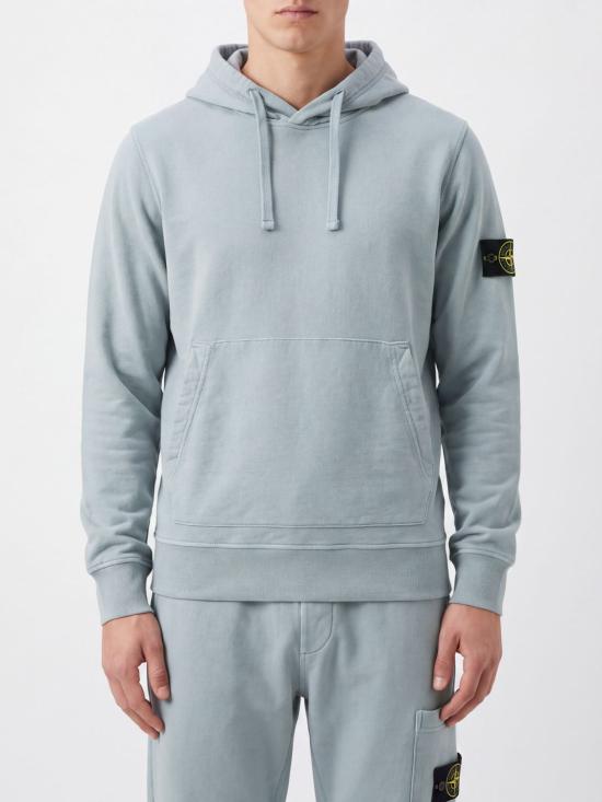 26FW 스톤 아일랜드 후드 티셔츠 6100062S0051 V0049 Charcoal