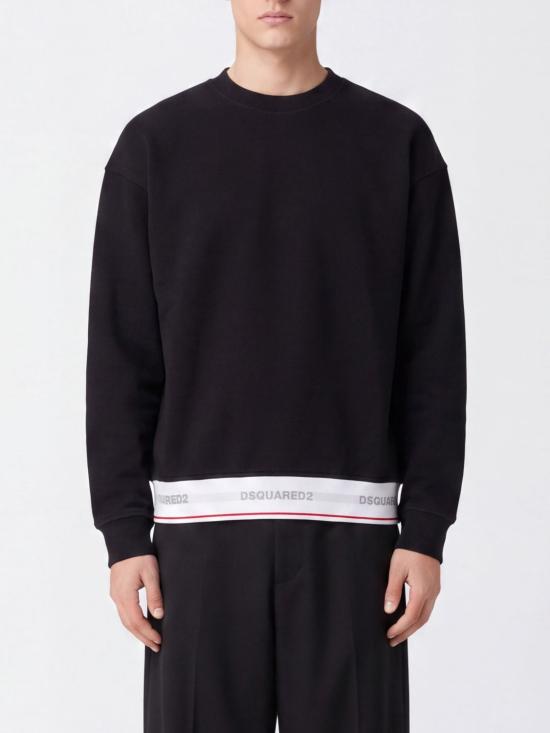 26FW 디스퀘어드2 긴팔 티셔츠 S74GU0961D25028 900 Black