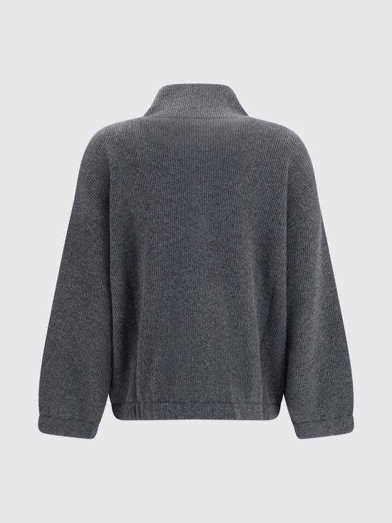 26FW 브루넬로 쿠치넬리 스웨터 M12250004P C079 Lead - BRUNELLO CUCINELLI