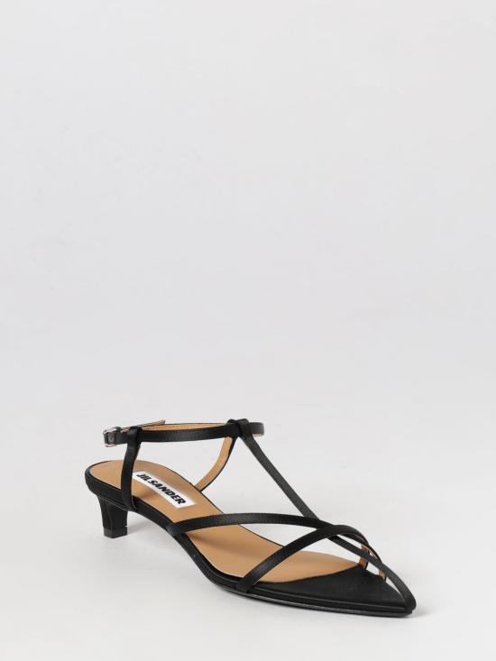 26FW 질샌더 힐/펌프스 J15WP0185P7551 001 Black - JIL SANDER