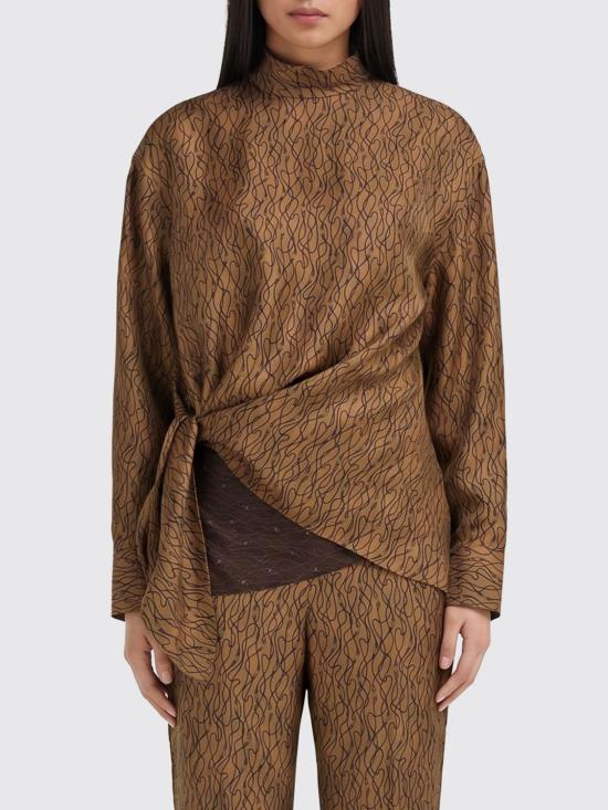 26FW 살바토레 페라가모 탑 13I573 796272 Brown
