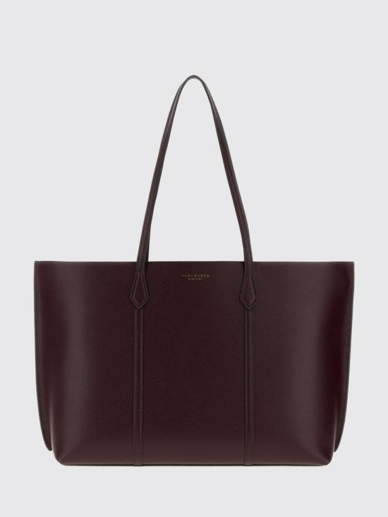 26FW 토리버치 레더 페리 토트백 169476 500 Brown